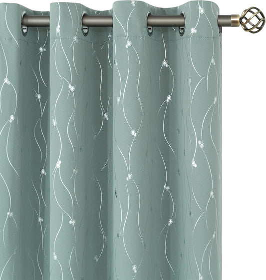 BGment Room Darkening Curtains for Bedroom, 80 Inches Long