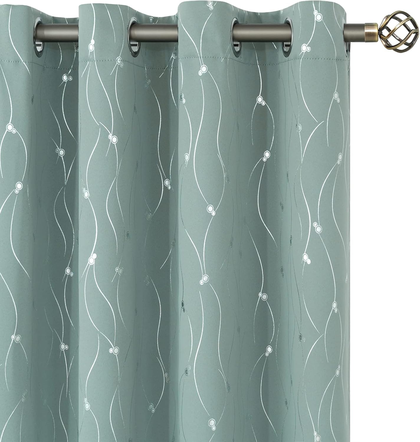BGment Room Darkening Curtains 54 Inches Long for Bedrooms
