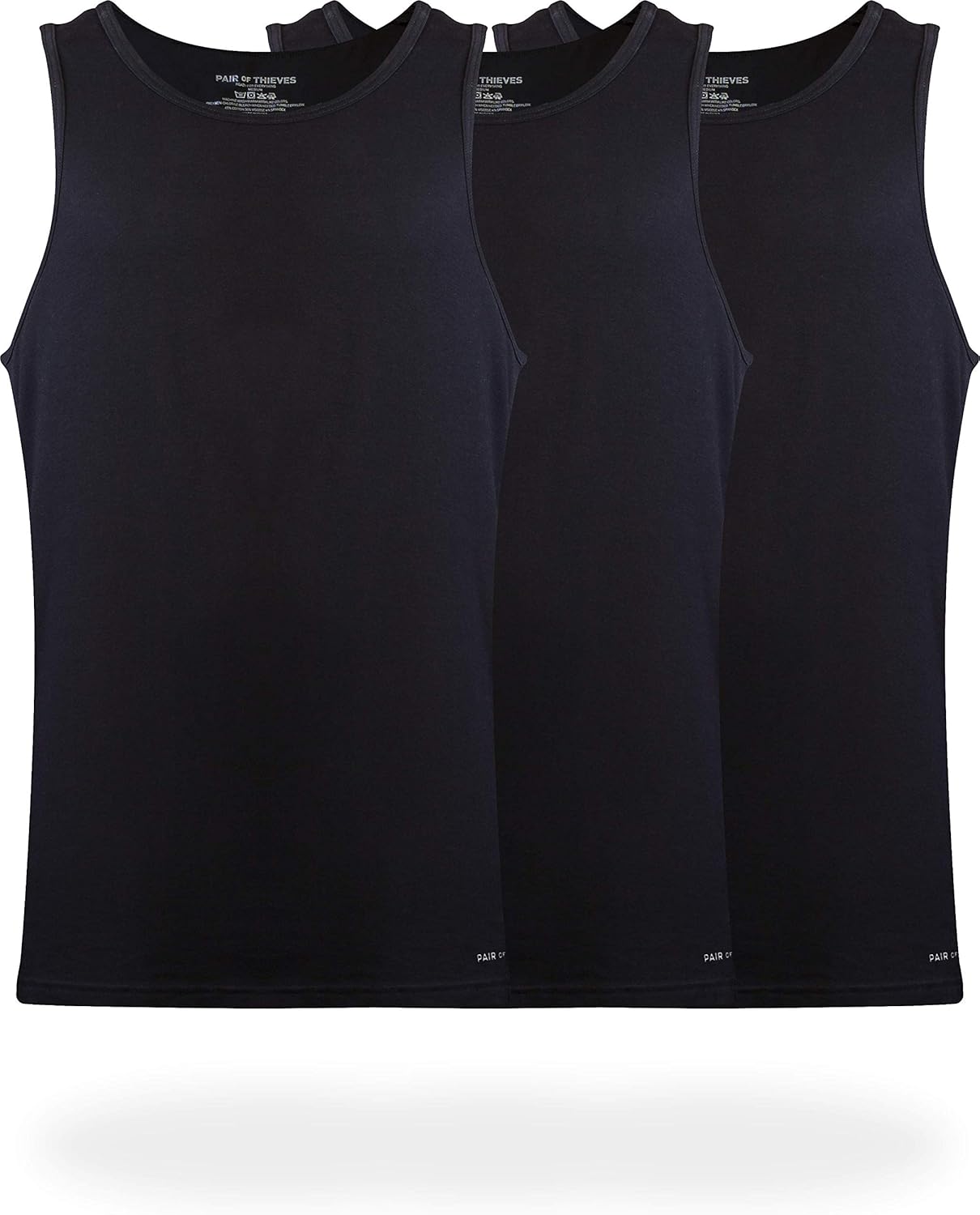 Pair of Thieves Men's Tank Top Undershirts - Slim Fit Comfort