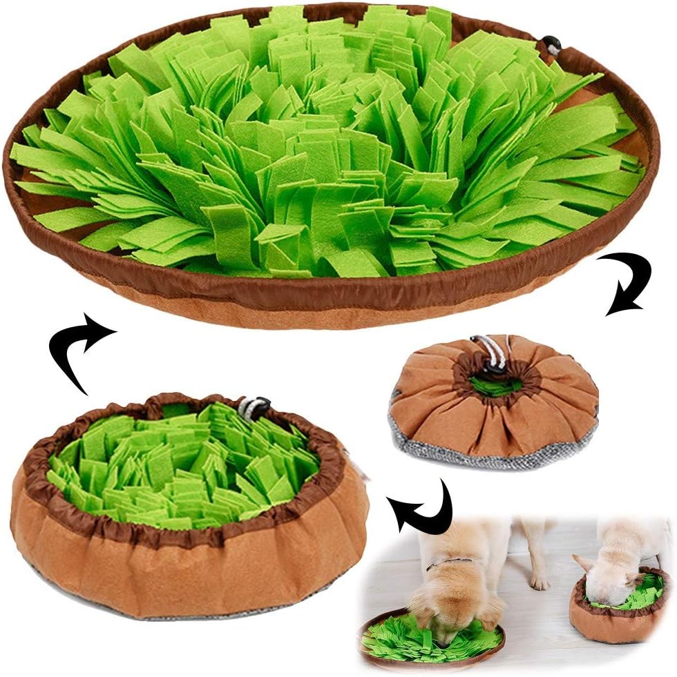 Interactive Pet Snuffle Mat: Stimulates Natural Foraging
