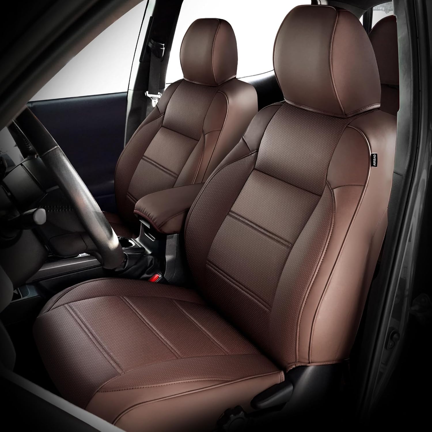 Toyota Tacoma Seat Covers 2016-2023 Waterproof Leather Accessories