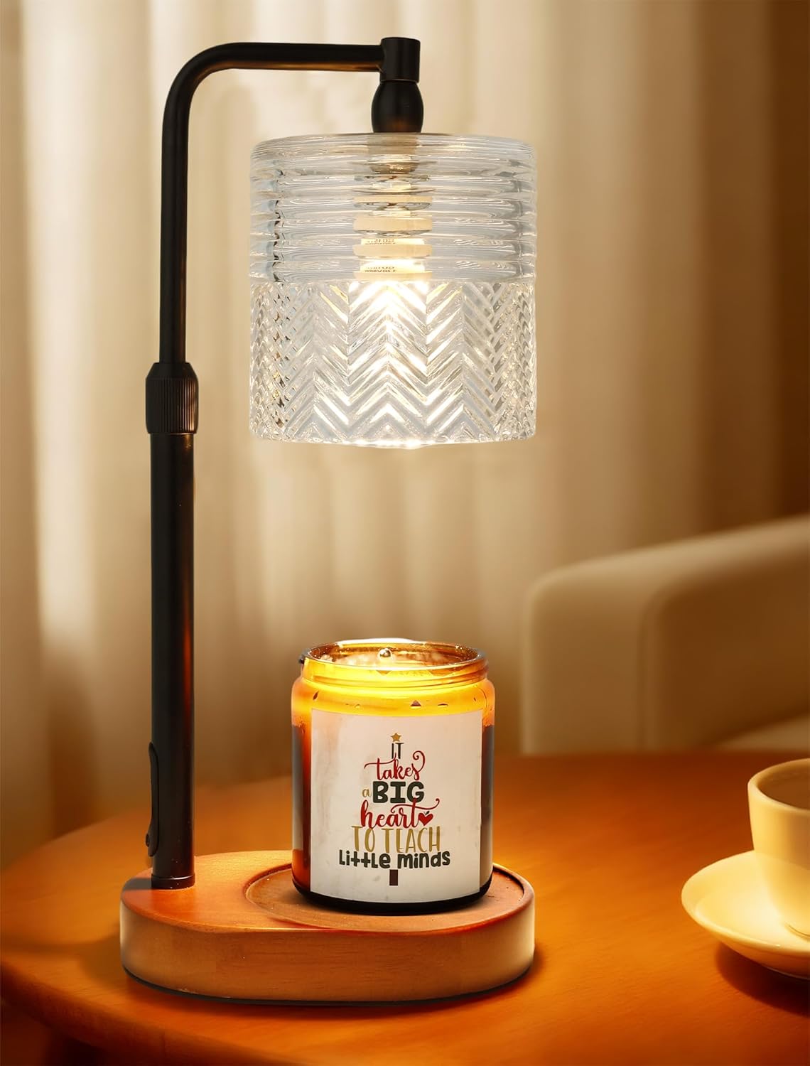 Candle Warmer Lamp with Timer Dimmable for Home Decor