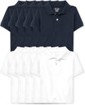Toddler Multipack Short Sleeve Pique Polo Shirt - Classic Look