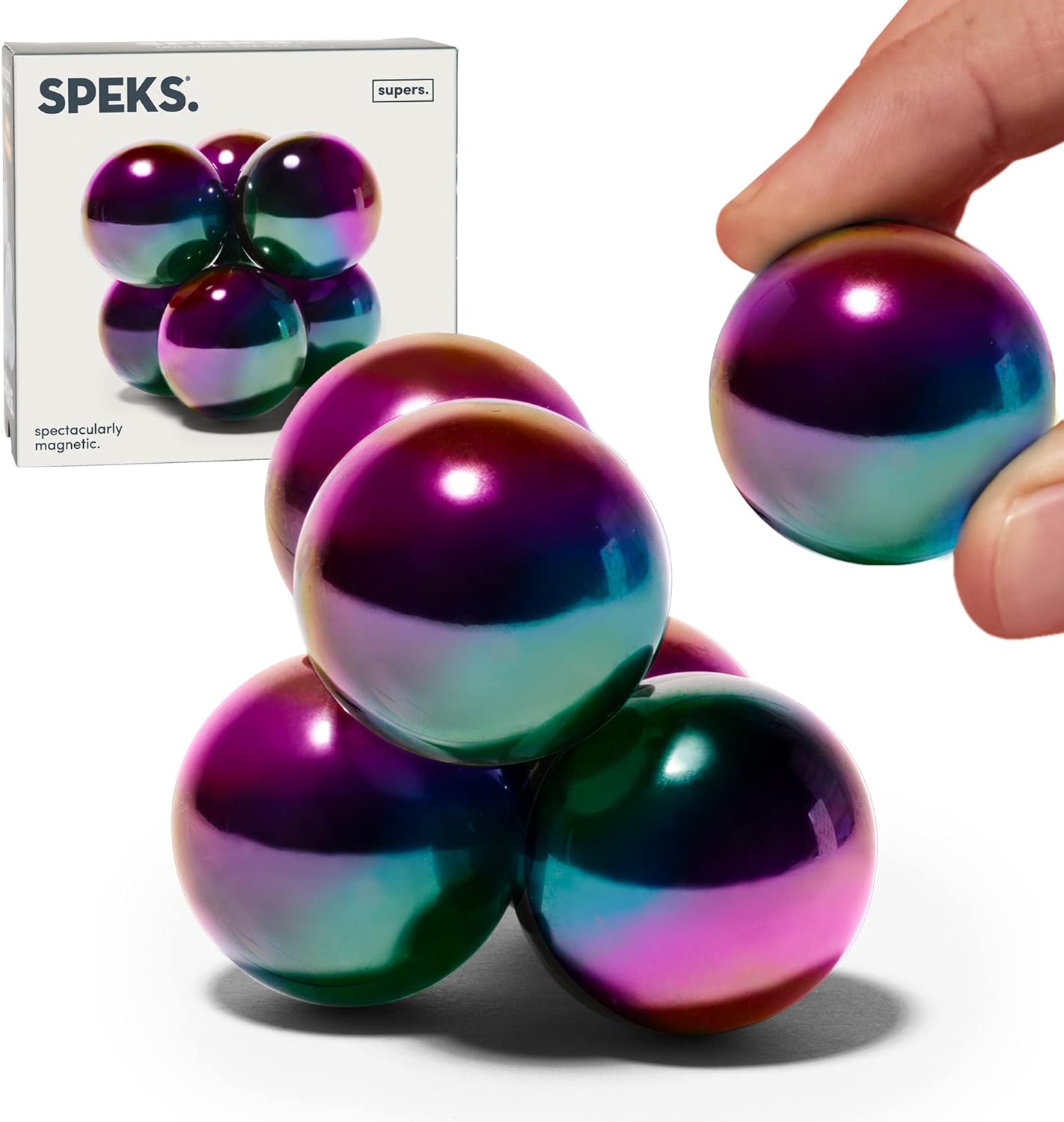 Speks Supers Magnetic Balls Fidget Toy for Stress Relief Fun