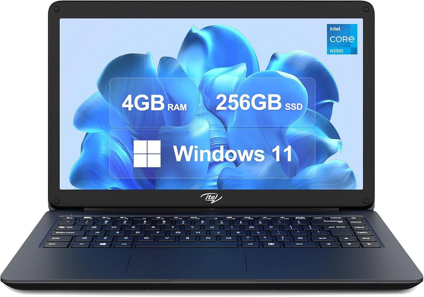 14 Inch Laptop with 4GB RAM and 256GB SSD for Everyday Use