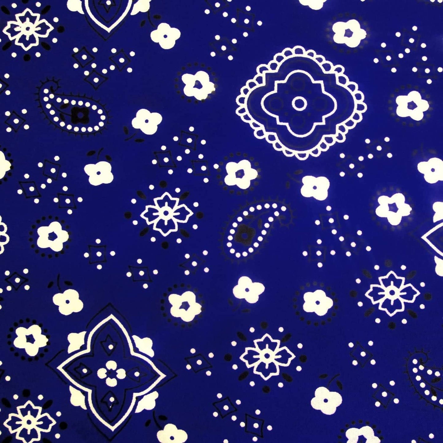 Sedona Designz Bandana Print Poly Cotton Fabric for Crafts