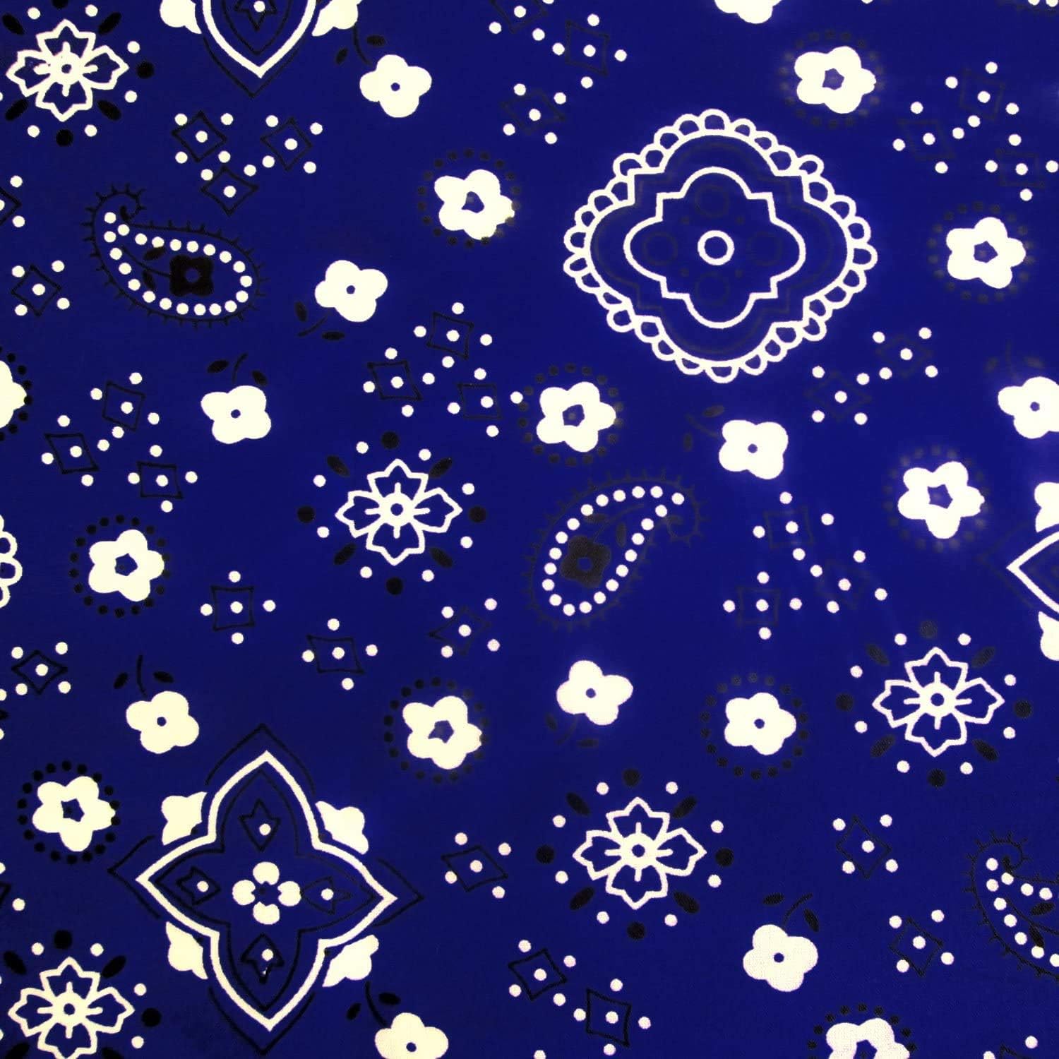 Sedona Designz Bandana Print Poly Cotton Fabric for Crafts