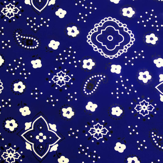 Sedona Designz Bandana Print Poly Cotton Fabric for Crafts