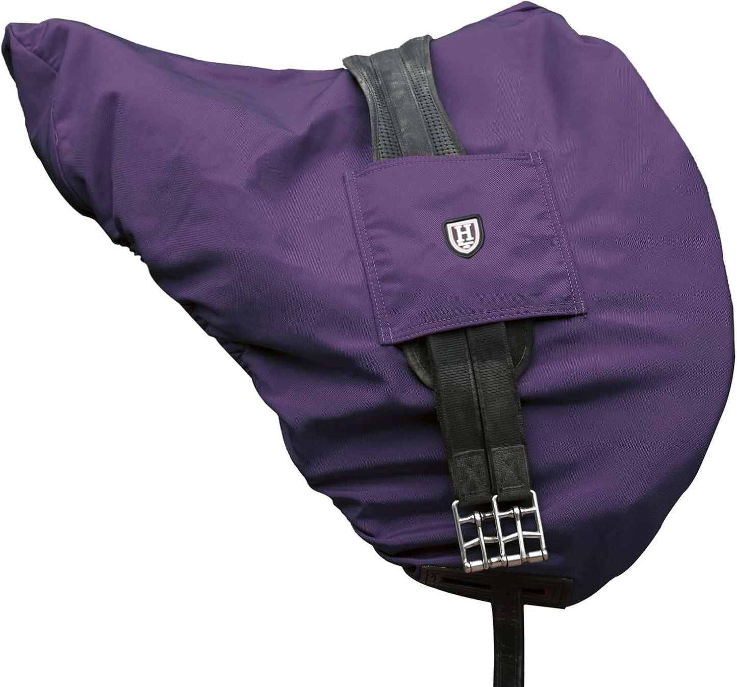 Premium Waterproof Fleece-Lined Saddle Cover in Regal Purple