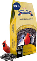 Black Oil Sunflower Bird Seed 25 lb - Attract Cardinals & Jays