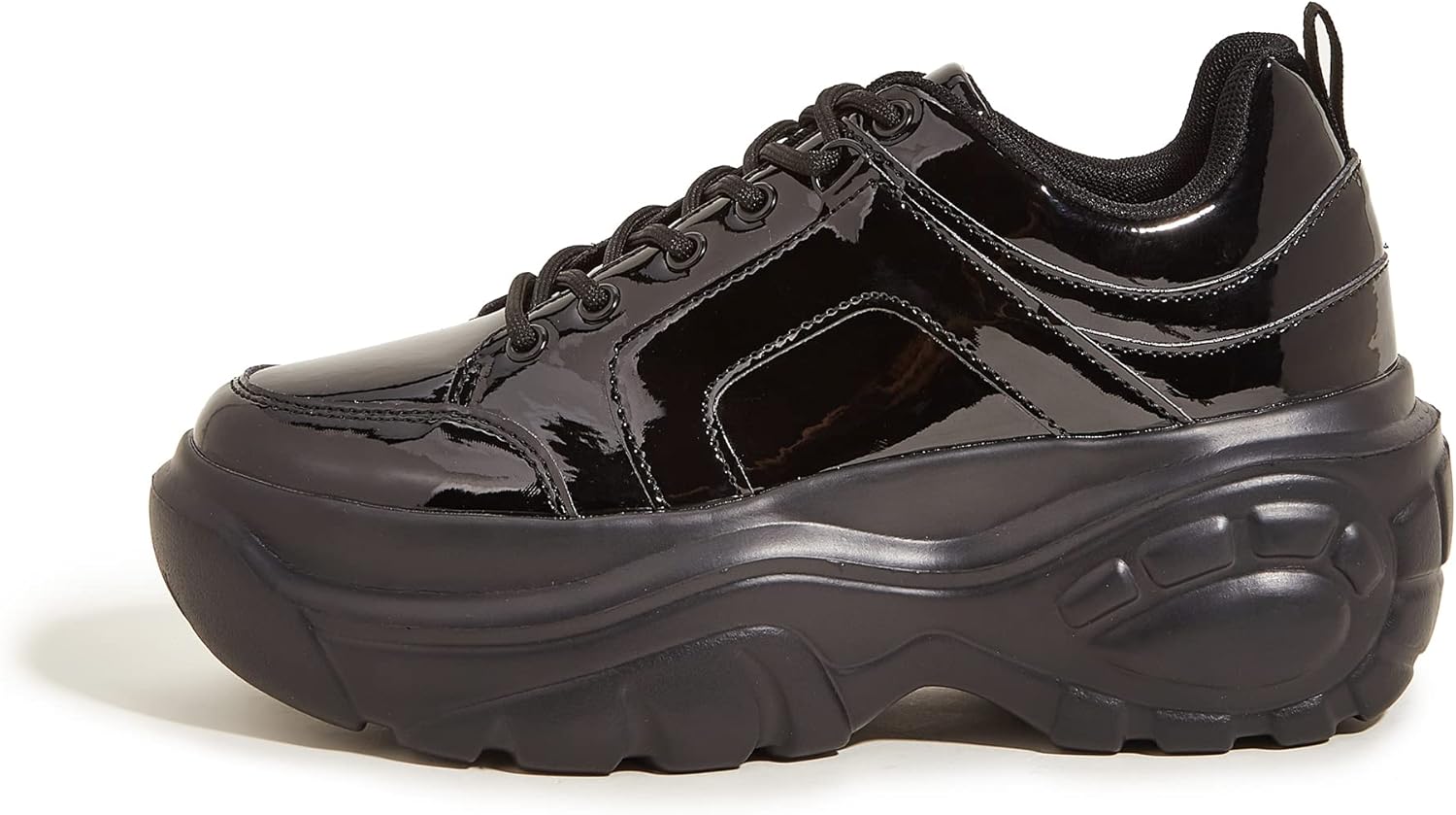 Chunky Platform Dad Sneakers for Women in Neon Green and Fuchsia