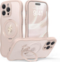 iPhone 14 Pro Max Case for Women - 360 Spin Magnetic Stand