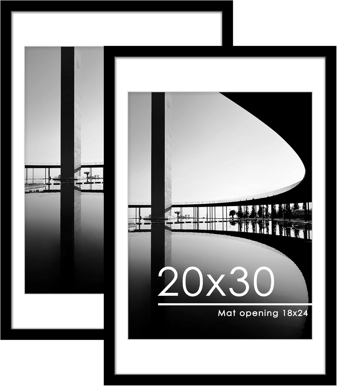 PEALSN 20x30 Picture Frame Set of 2 for Wall Mounting Display