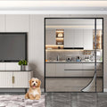 Transparent Thermal Insulated Door Curtain - Magnetic Screen for Doors