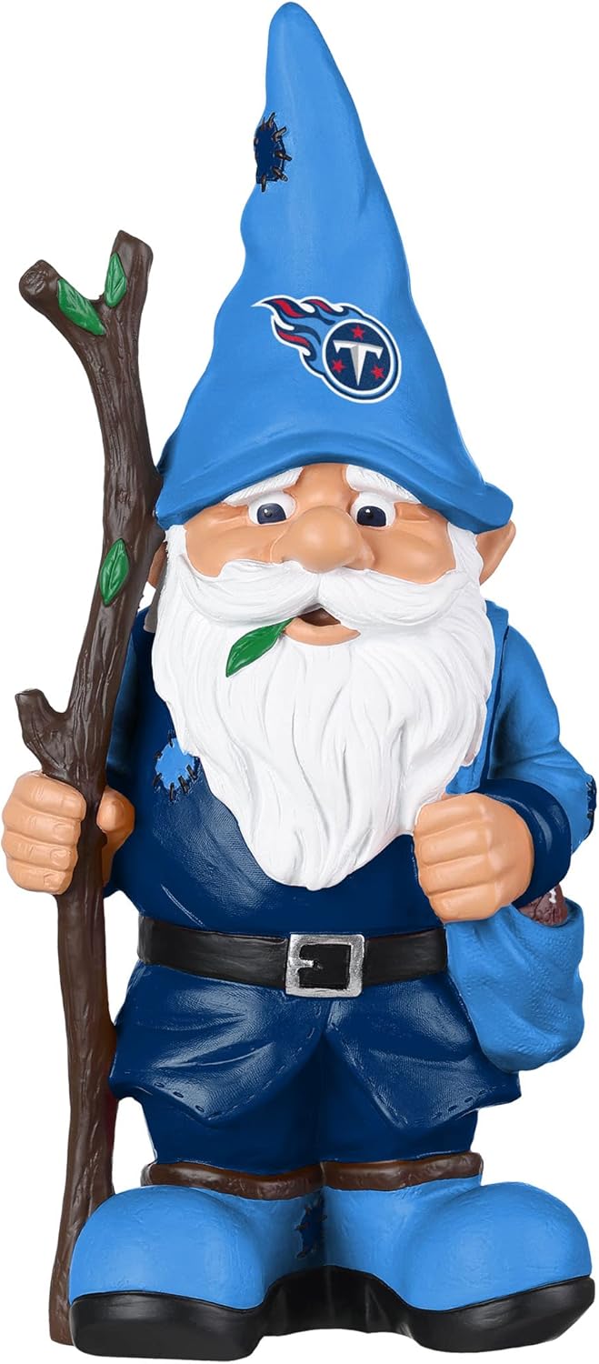 NFL Team Logo Holding Stick Garden Statue Outdoor Gnome Review