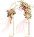 Open Arch Backdrop Stand Dual-Arch Gold Backdrop - Regal Event Frame