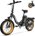 Folding Electric Bike with Peak 1000W Motor and 48V 20Ah Battery