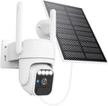 Solar Camera Outdoor Wireless - 360 View Color Night Vision