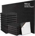 56 Pack Soundproof Wall Panels 2in Pyramid Acoustic Foam - Studio