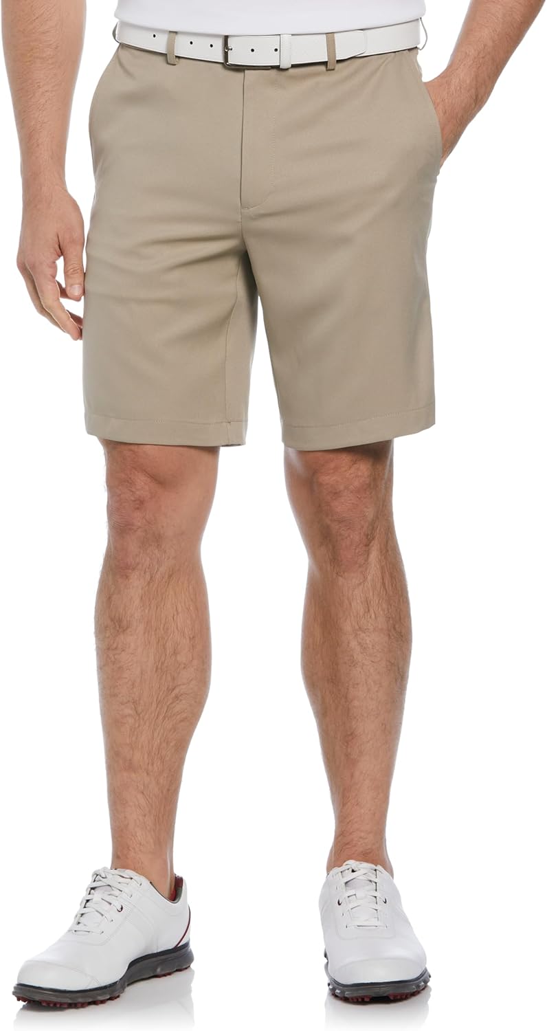 PGA TOUR Men's 9in Golf Shorts with Expandable Waistband