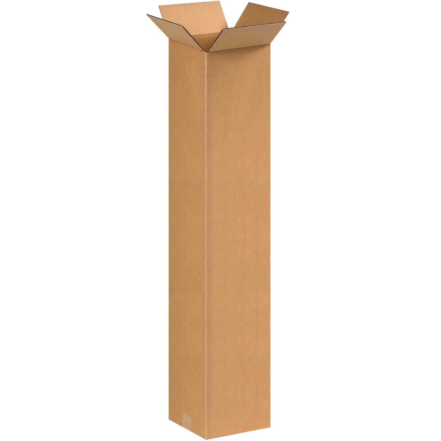 BOX USA 8x8x40 Tall Corrugated Boxes for Shipping and Storage