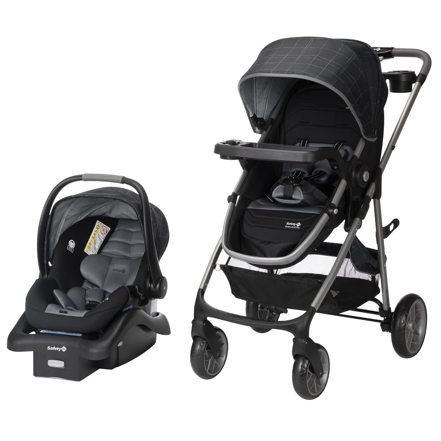 Safety 1st Deluxe Grow and Go Travel System Stroller Combo