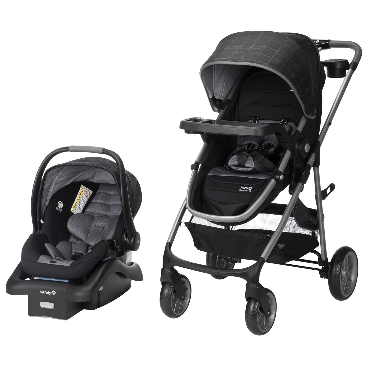 Safety 1st Deluxe Grow and Go Travel System Stroller Combo