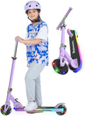 Kick Scooter for Ages 5-12 Kids and Teens - Foldable Light Up Scooter