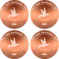 Pure Copper Bird Bath Purification Disk 4in - All-Season Clean Water