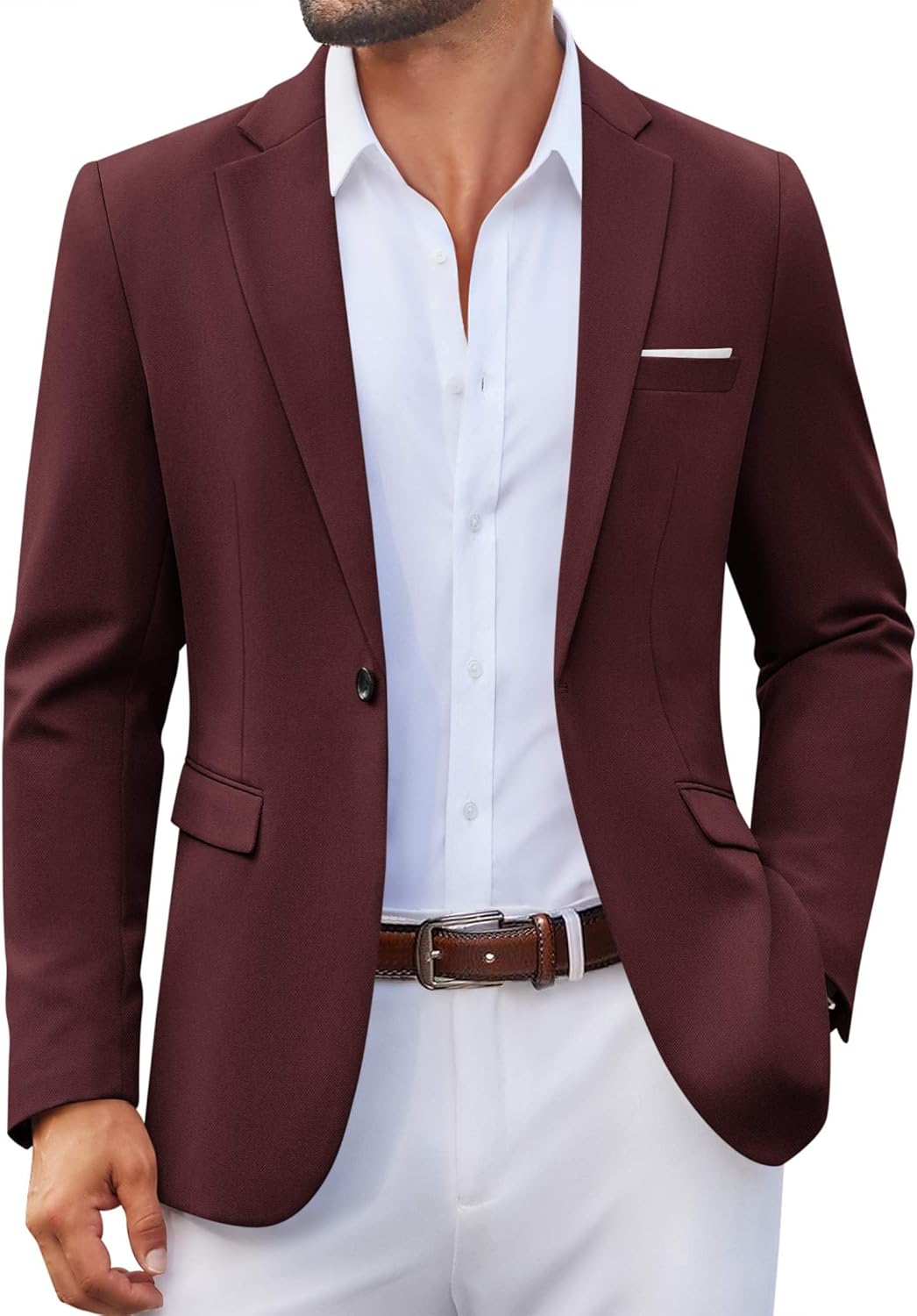 COOFANDY Men's Casual Blazer Lightweight Suit Jacket Review