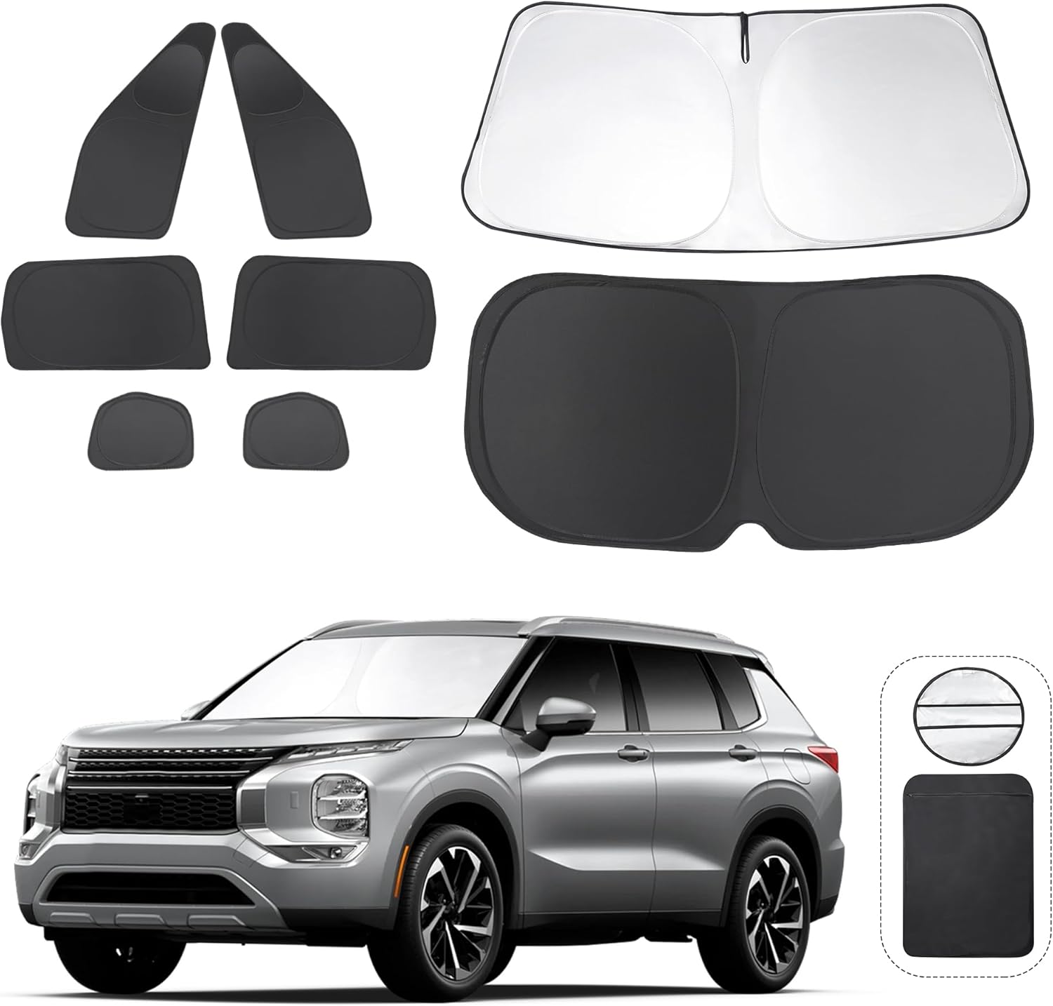 Custom Fit Window Shades for Mitsubishi Outlander 2022 2025