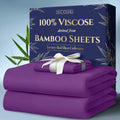 100% Viscose Derived from Bamboo Twin Sheets - Ultra Soft Cooling