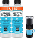 Descaler 2 Pack (2 Uses Per Bottle) - Universal Coffee Machine Cleaner