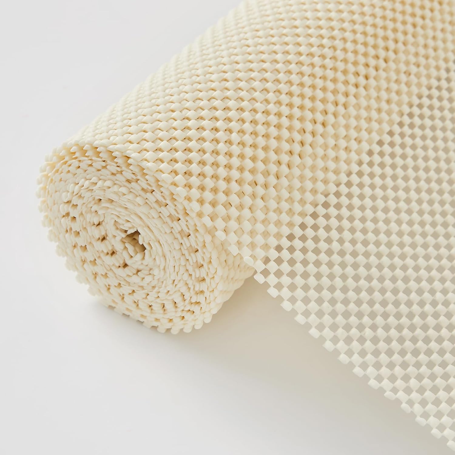 Beautysaid Non Adhesive Shelf Liner for Kitchen Cabinets 18 in