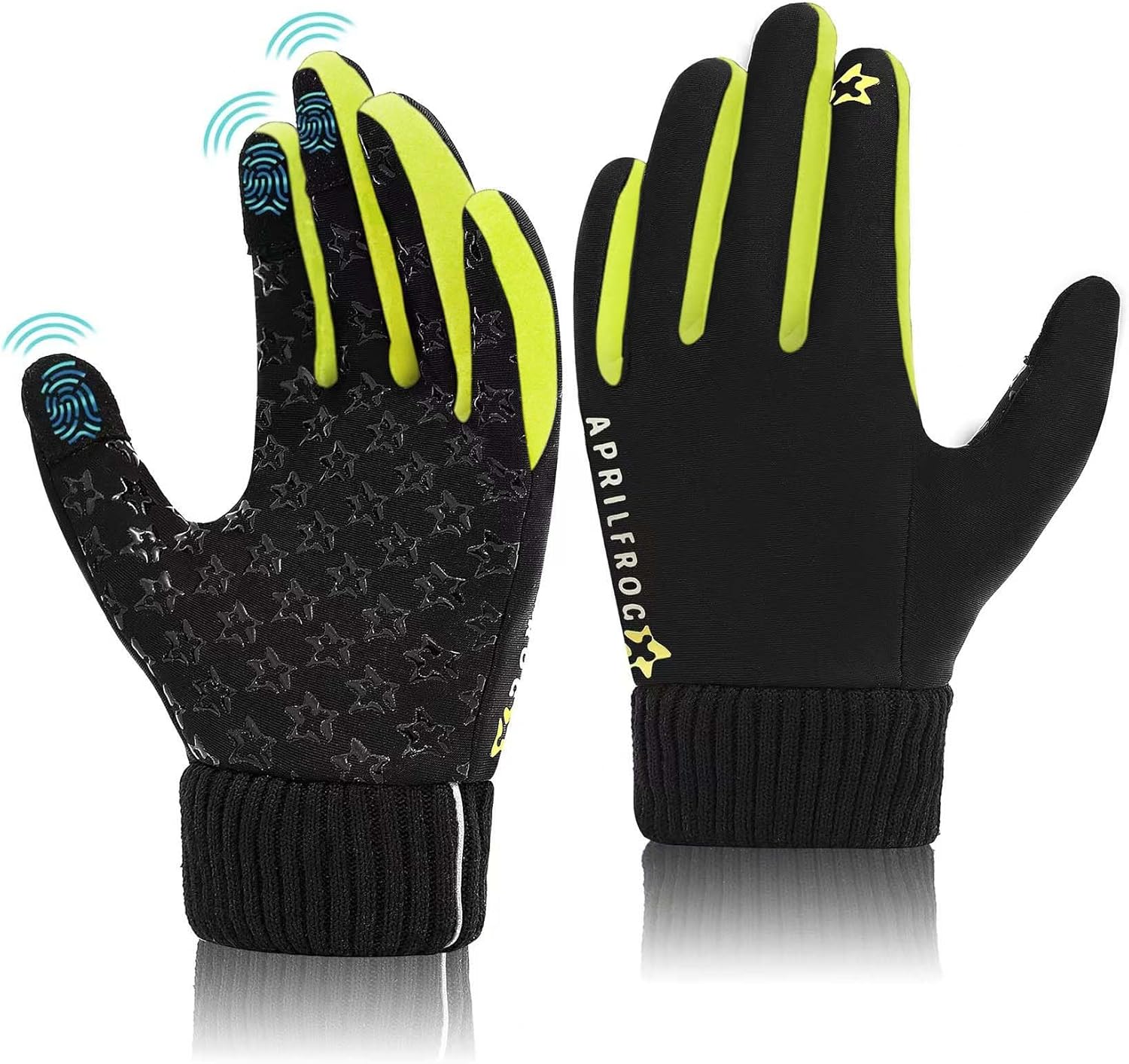 Cozy Touchscreen Kids Gloves: Water Resistant Fleece Lining