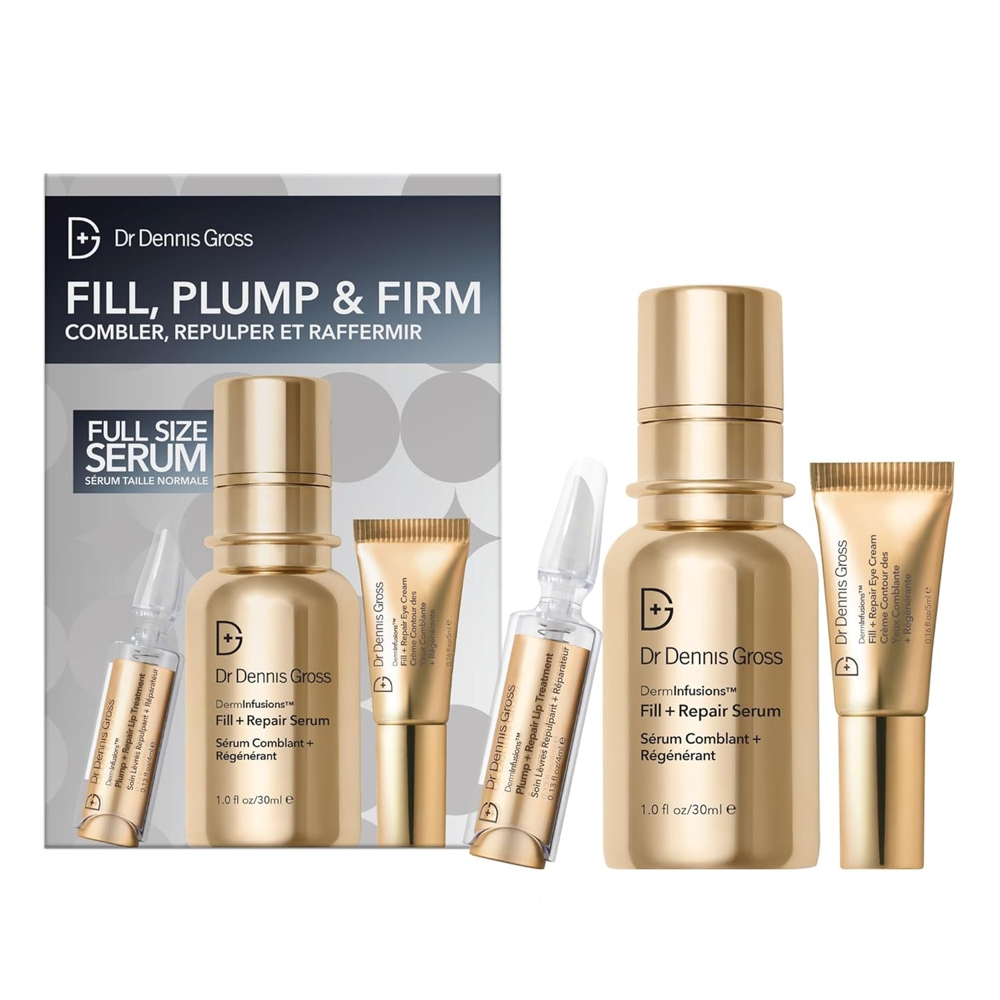 Dr. Dennis Gross Fill, Plump & Firm Kit for Youthful Skin