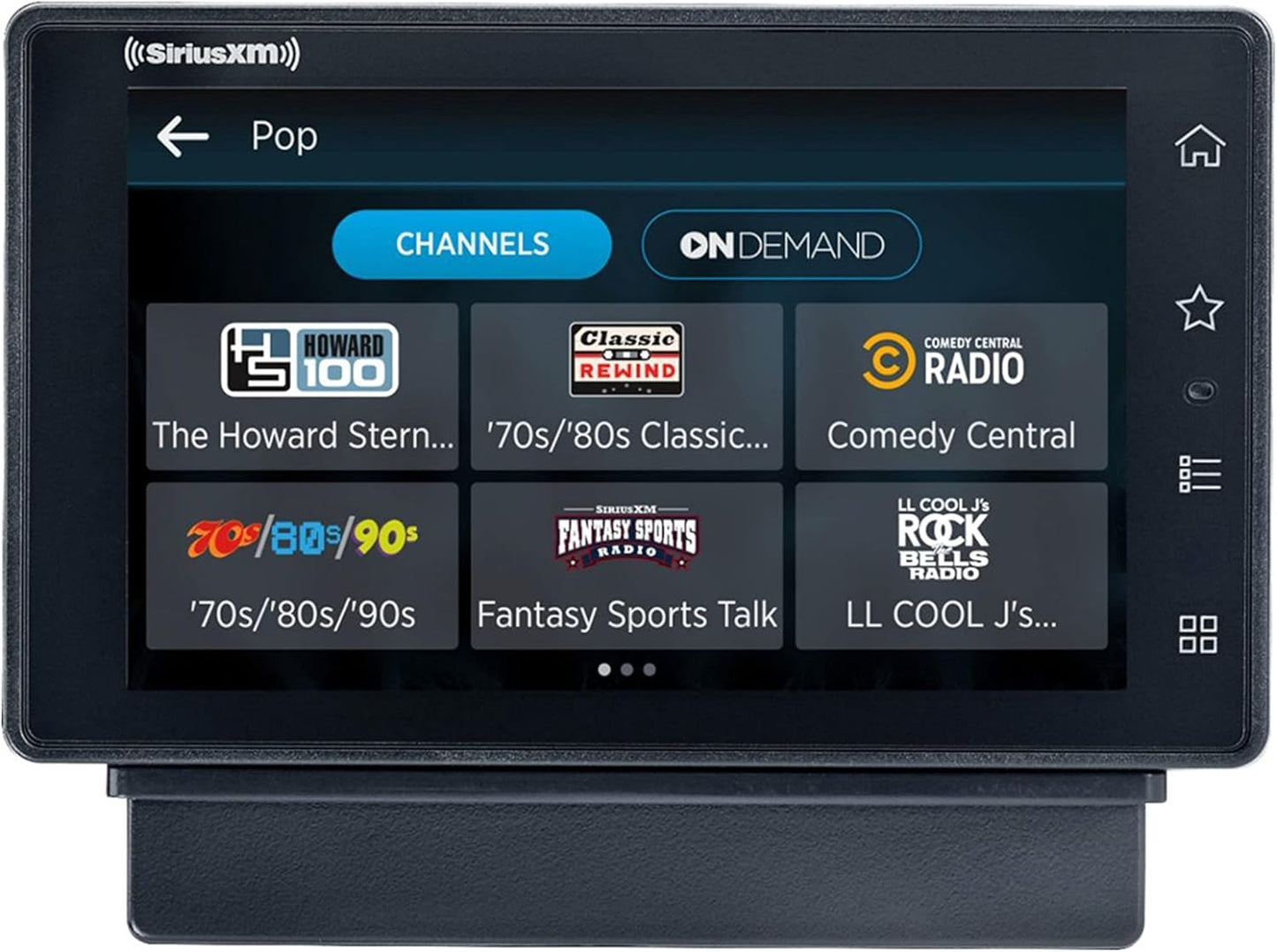 SiriusXM SXWB1V1 Tour Dock & Play Radio with Bluetooth