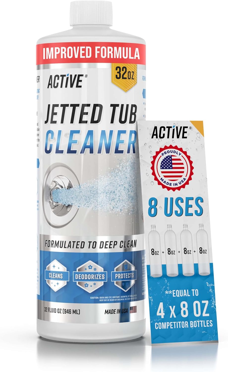 Jetted Tub Cleaner - Professional Spa & Whirlpool Care