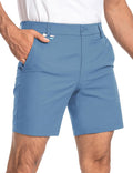 Moosehill Mens Golf Dress Casual Shorts for Comfort & Style
