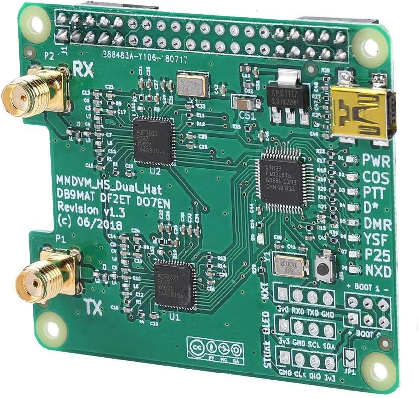 USB MMDVM Duplex Module Dual Antenna Board Hotspot Kit