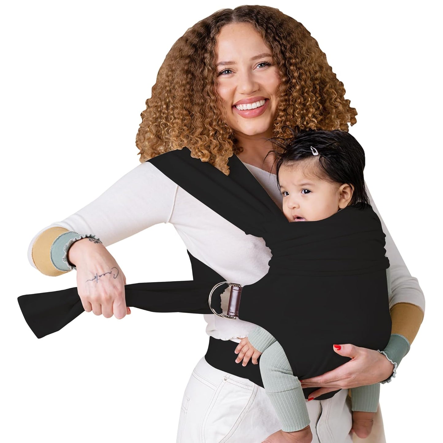 Lalabu Simple Wrap Baby Carrier - Stylish Sling for Newborns