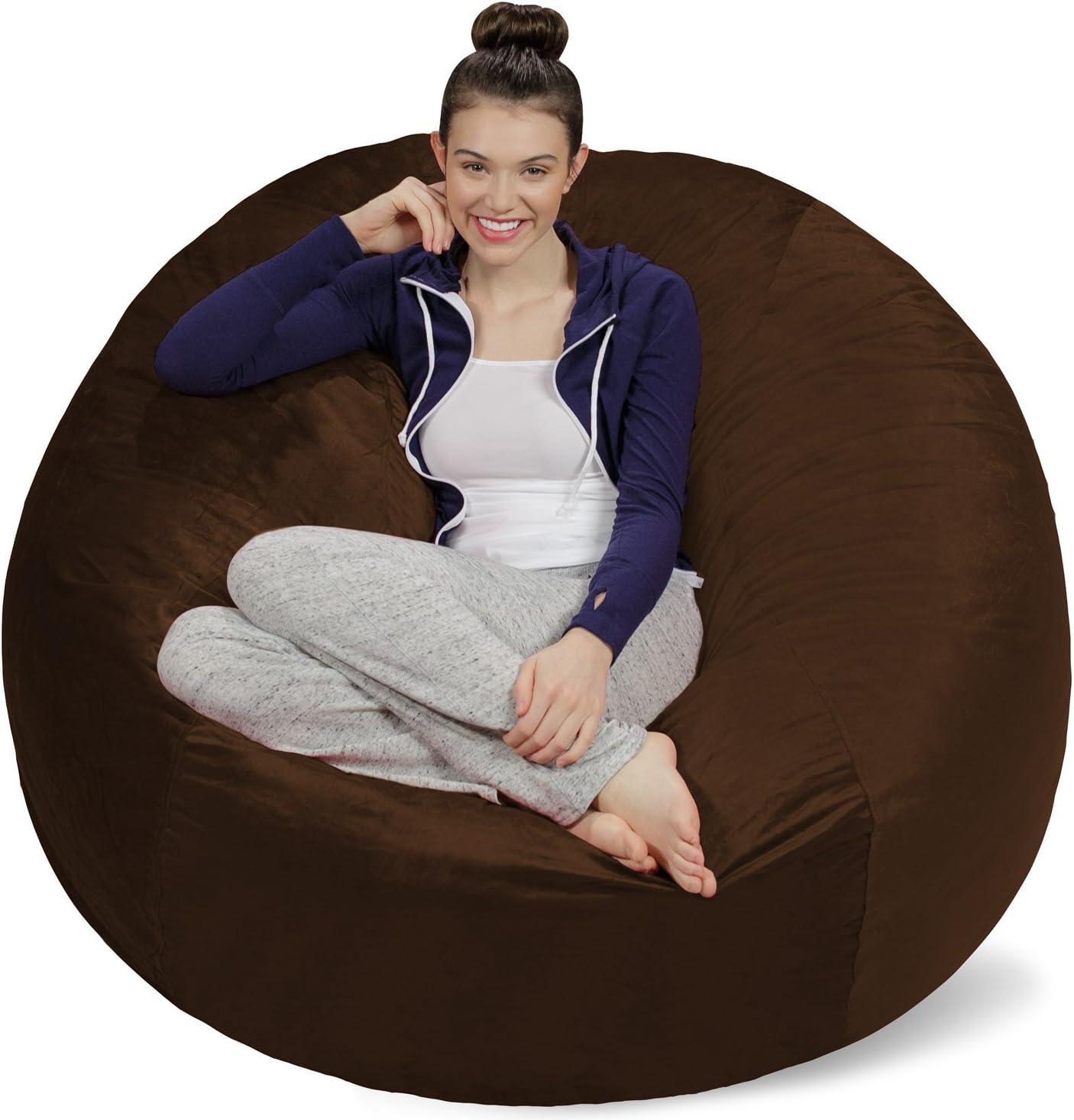 Plush Memory Foam Bean Bag Chair - Ultra Soft Comfort