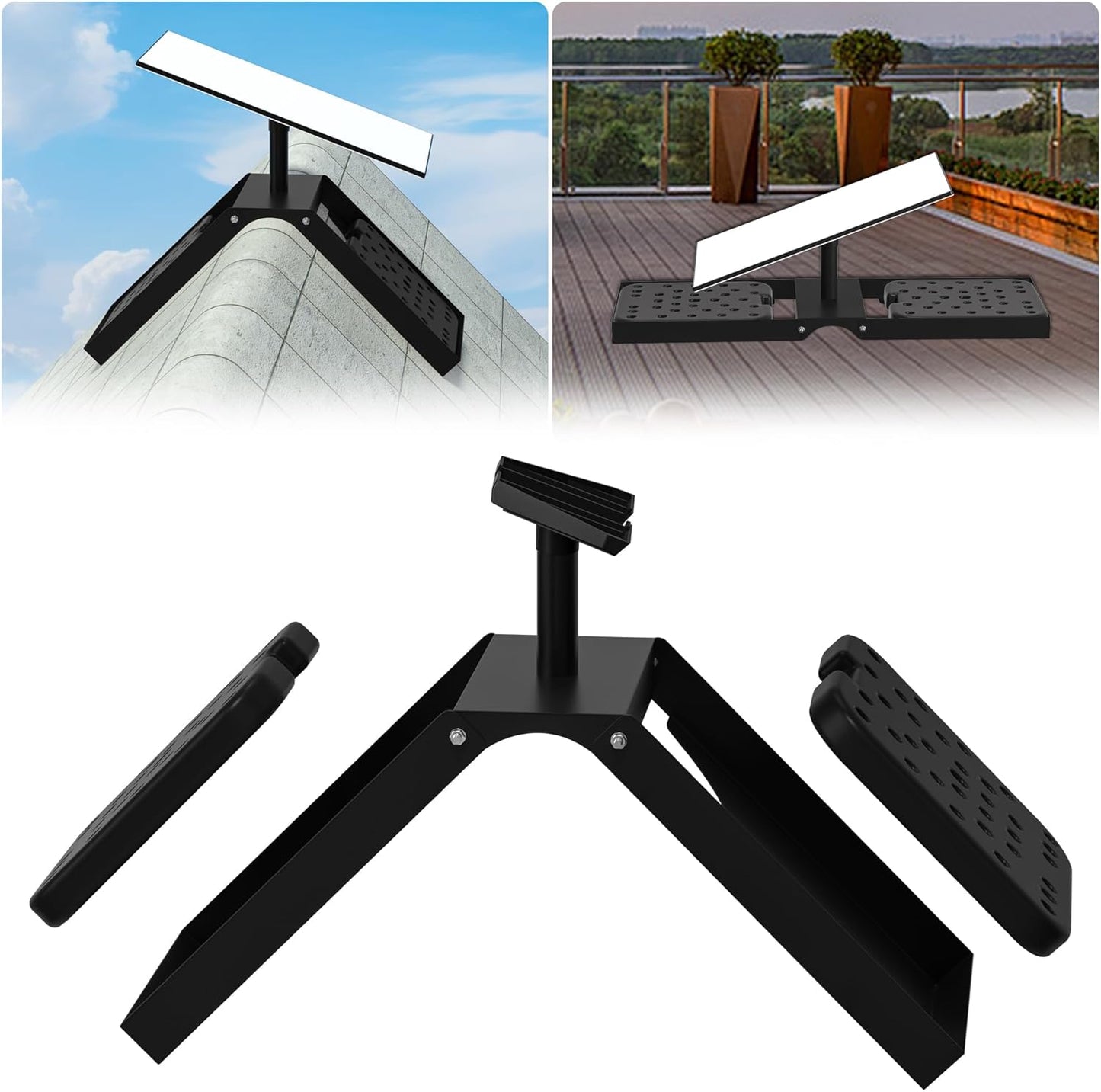 No Drill Starlink Roof Mount Gen 3 for Ridge and Flat Roofs