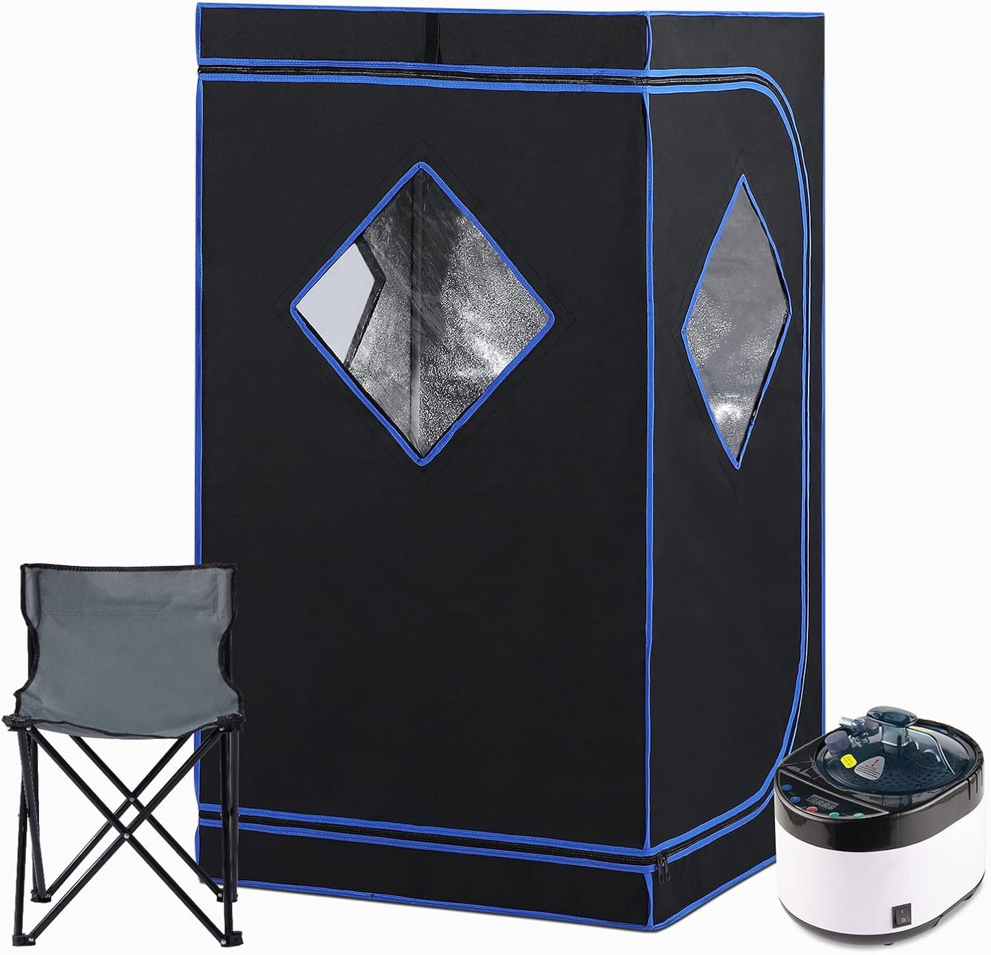 ZONEMEL Full Size Portable Steam Sauna - Home Relaxation Powerhouse