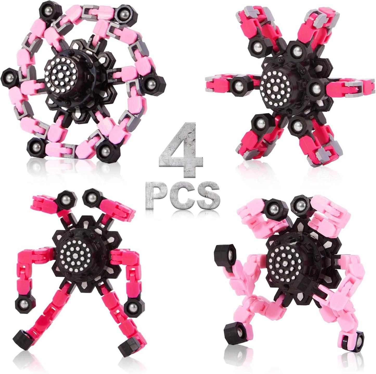 Transformable Gokeey Fidget Spinners - Sensory Fun!