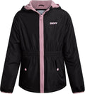 Girls Fleece Jacket Lightweight Polar Fleece Lined Zip Hooded Fall