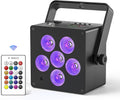 Battery Powered Stage Lights LED Par Can 60W - Portable Rechargeable