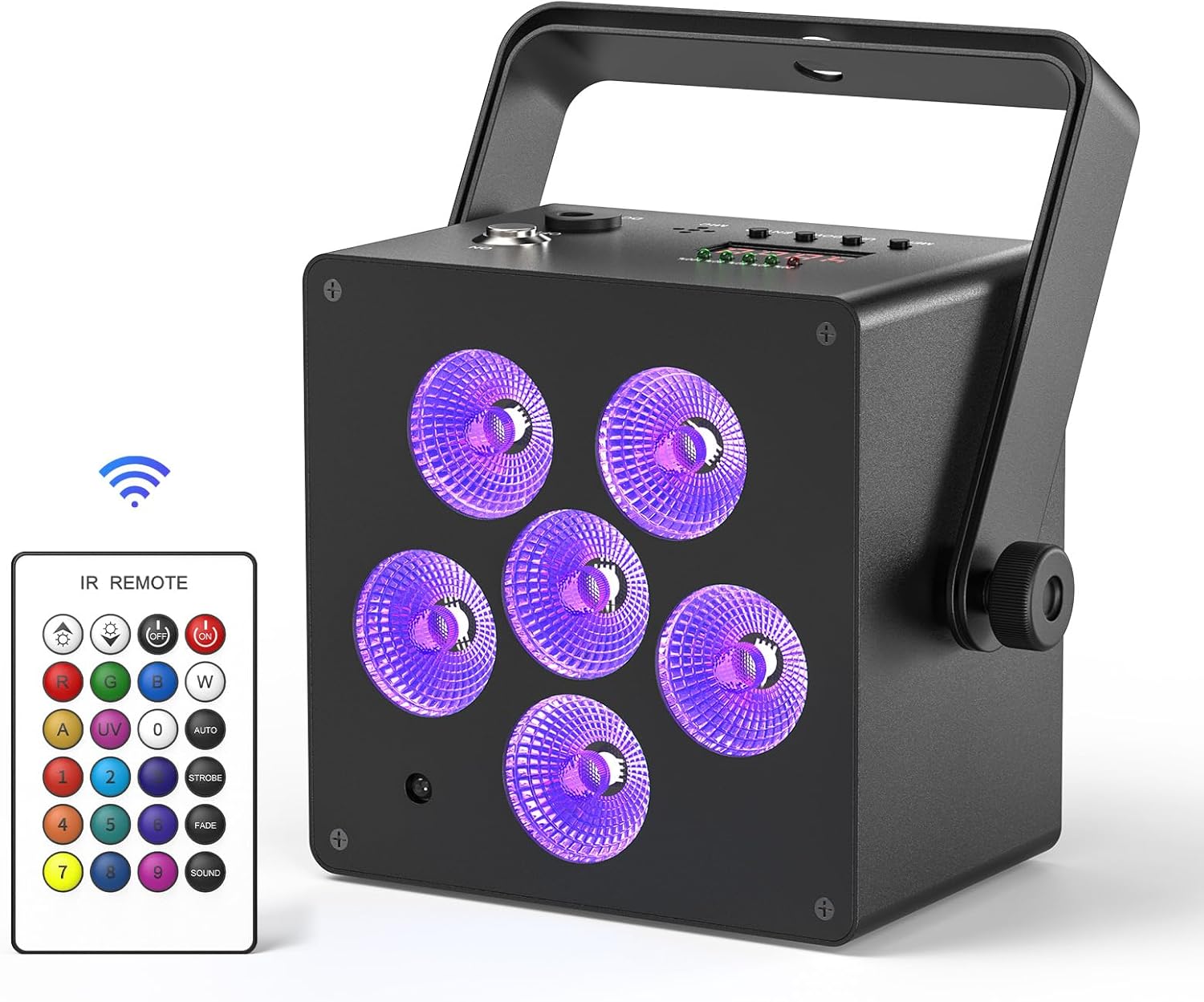 Battery Powered Stage Lights for Vibrant Events and Parties