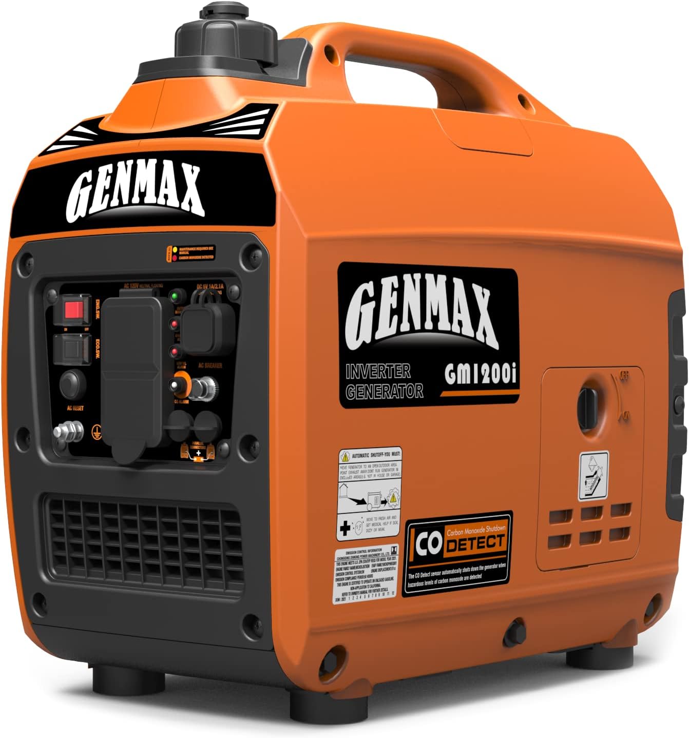 GENMAX Eco-Mode Generator: Lightweight Power