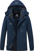 ELLSWOS Men's Waterproof Ski Jacket Winter Snow Coat - Warm, Windproof